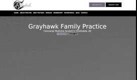 
							         Grayhawk Family Practice: Concierge Medicine: Scottsdale, AZ								  
							    