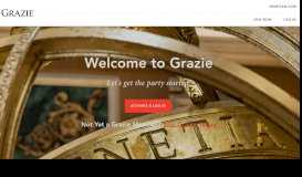 
							         Grazie Member Log In | The Venetian® and The Palazzo® Las Vegas								  
							    