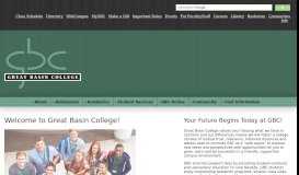 
							         Great Basin College: Home								  
							    