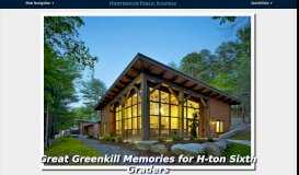 
							         Great Greenkill Memories for H-ton Sixth Graders - Huntington Public ...								  
							    