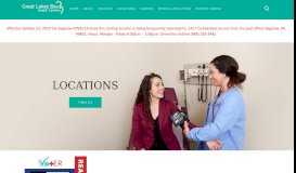 
							         Great Lakes Bay Health Centers » Quality Healthcare for Everyone								  
							    