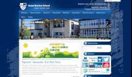 
							         Great Marlow School Website | Opportunities are Created - Potential is ...								  
							    