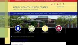 
							         Great River Cardiology - Henry County Health Center								  
							    