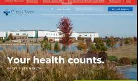 
							         Great River Health System | Southeast Iowa Hospital								  
							    