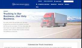 
							         Great West Casualty Company: Commercial truck insurance								  
							    