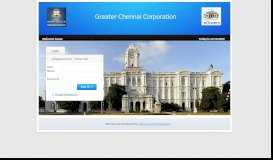 
							         Greater Chennai Corporation Portal Login								  
							    