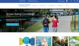 
							         Greater Sydney Commission: Home Page								  
							    