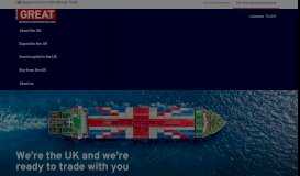 
							         great.gov.uk International - International home page								  
							    