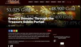 
							         Greed's Domain: Through the Treasure Goblin Portal! - Diabloii.Net								  
							    