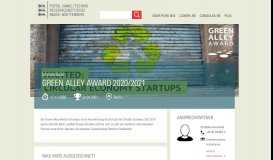
							         Green Alley Award 2018 | Pure BW Portal								  
							    