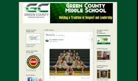 
							         Green County Middle School								  
							    