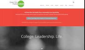 
							         Green Dot Public Schools | College. Leadership. Life.								  
							    
