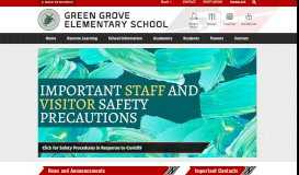 
							         Green Grove Elementary School								  
							    