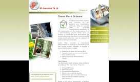 
							         Green Mark Scheme - BCA International Pte Ltd, Singapore (BCAI)								  
							    