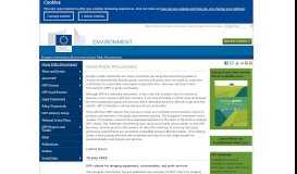 
							         Green Public Procurement - Environment - European Commission								  
							    
