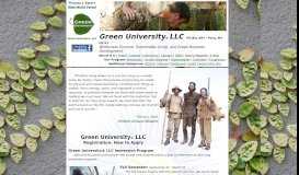 
							         Green University LLC Registration: How to Register as an Student.								  
							    