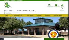 
							         Green Valley Elementary School - Home								  
							    