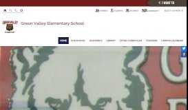 
							         Green Valley Elementary School / Homepage								  
							    