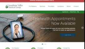 
							         Greenbrier Valley Medical Group | Ronceverte, WV								  
							    