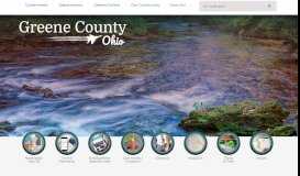 
							         Greene County, OH - Official Website | Official Website								  
							    
