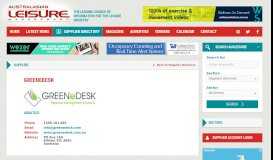 
							         GreeneDesk - Australasian Leisure Management								  
							    
