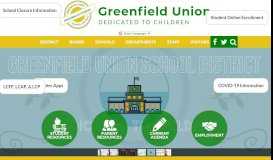 
							         Greenfield Union School District								  
							    