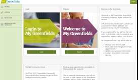 
							         Greenfields Community Housing Self Service Portal - Login								  
							    