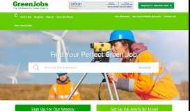 
							         GreenJobs, Environmental Jobs and Renewable Energy Jobs in the UK								  
							    
