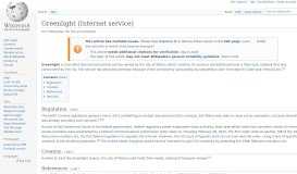 
							         Greenlight (Internet service) - Wikipedia								  
							    