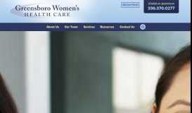 
							         Greensboro Women's Health Care								  
							    