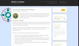 
							         Greenshades Employee Portal Notice - Division Compass - Albemarle ...								  
							    
