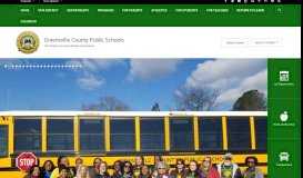 
							         Greensville County Public Schools / Homepage								  
							    