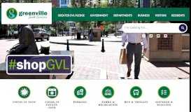
							         Greenville, SC - Official Website | Official Website								  
							    