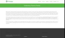 
							         Greenway Patient Portal – Greenway - Greenway Software								  
							    