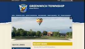 
							         Greenwich Township School District: Home								  
							    