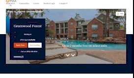 
							         Greenwood Forest Luxury Rental Apartments in Houston, TX | MAA								  
							    