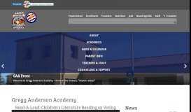 
							         Gregg Anderson Academy - Westside Union School District								  
							    