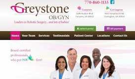 
							         Greystone OB/Gyn								  
							    