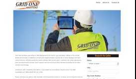 
							         Grid One Solutions - Careers								  
							    