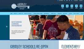 
							         Gridley Unified School District - Home								  
							    