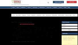 
							         Grievance Redressal Portal - MRU - Manav Rachna Vidyanatariksha								  
							    
