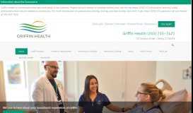 
							         Griffin Health (203) 735-7421 - Derby, Connecticut | A Planetree ...								  
							    