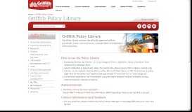 
							         Griffith Policy Library - Griffith University								  
							    