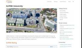 
							         Griffith University Reviews by Students | Uni Reviews								  
							    