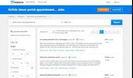
							         Grifols donor portal appointment Jobs, Employment | Freelancer								  
							    