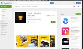 
							         Grindr - Gay chat - Apps on Google Play								  
							    