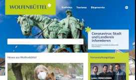 
							         Gründerfreundliches Niedersachsen - Portal / Stadt Wolfenbüttel								  
							    