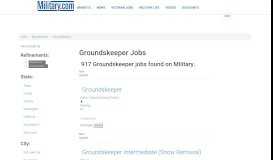
							         Groundskeeper Job Listings in Arvada, CO | Monster.com - Military.com								  
							    