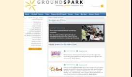 
							         Groundspark » Stream our Films								  
							    