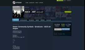 
							         Group :: ASCII - ART - Steam Community								  
							    